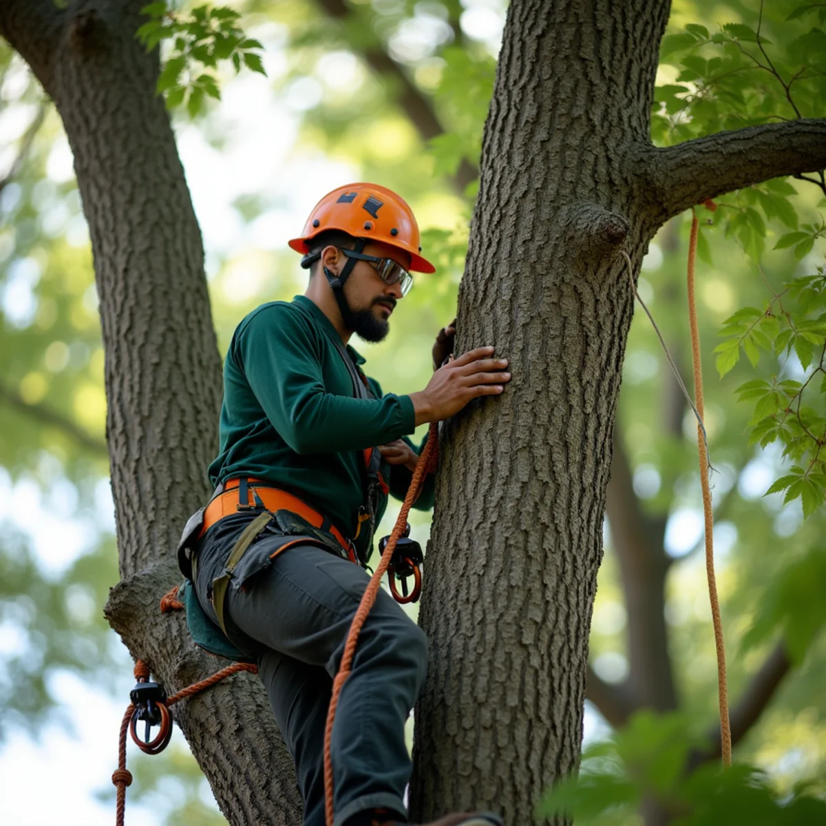 Professional tree care execution addressing Best Time to Prune Trees in Western North Carolina