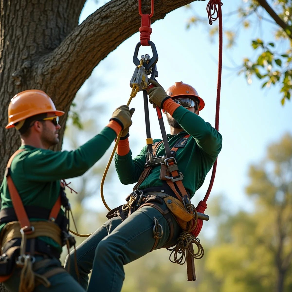 Specialized arboricultural equipment and methods for Hickory's Older Neighborhoods: Big Trees on Small Lots