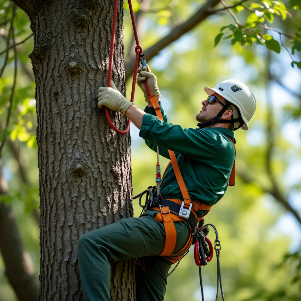 Professional tree care execution addressing Leaning Tree After Heavy Rain: When Is It an Emergency?