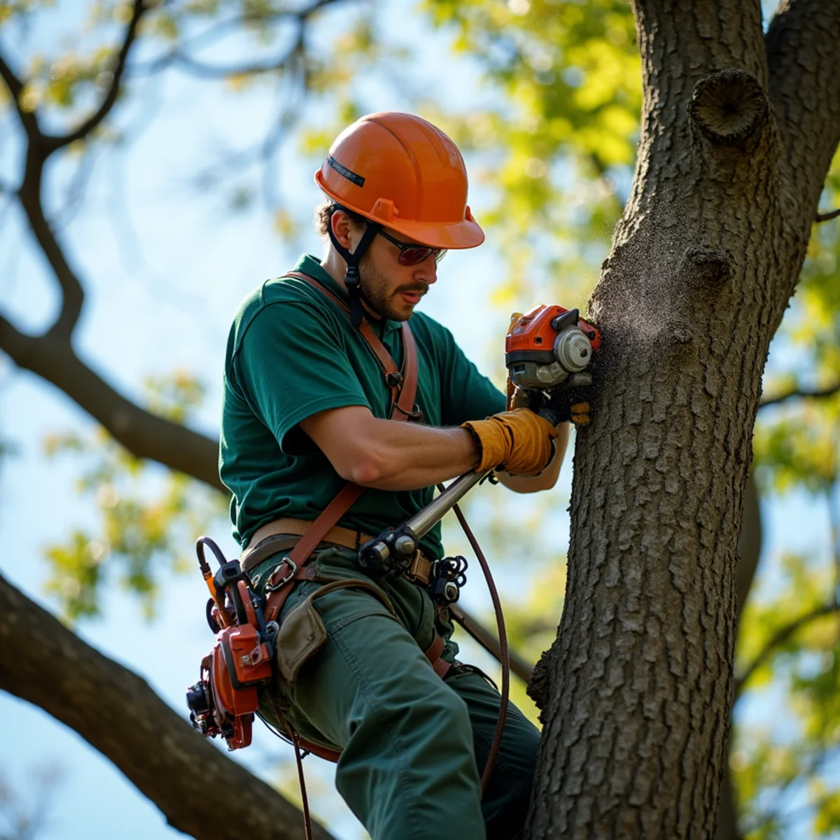 ANSI A300 branch collar pruning cut preserving mature tree vitality
